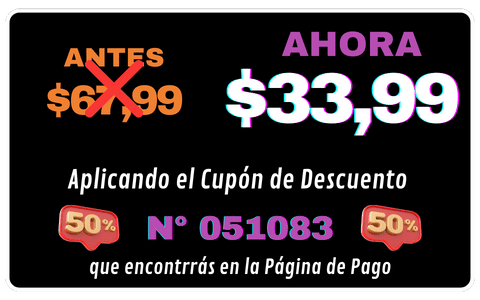 precio oferta 50%