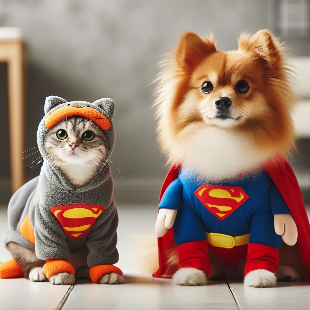 mascotas super man